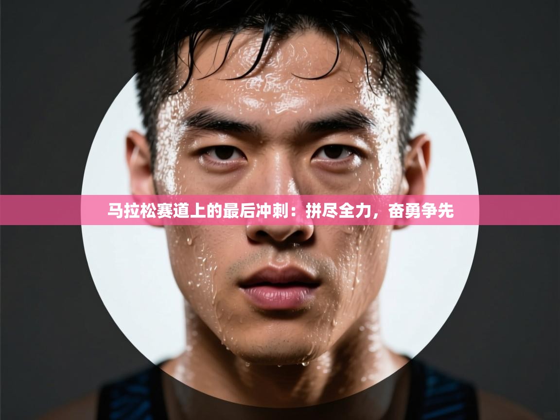 马拉松赛道上的最后冲刺：拼尽全力，奋勇争先